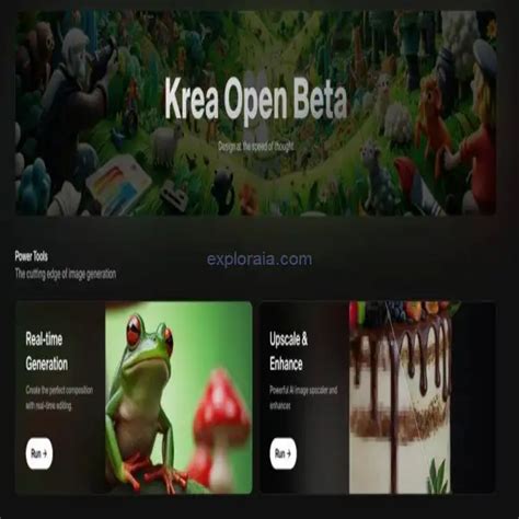 krea video open beta - krea ai download